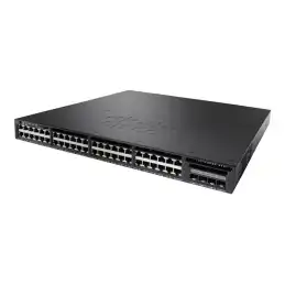 Cisco Catalyst 3650-48FS-L - Commutateur - Géré - 48 x 10 - 100 - 1000 (PoE+) + 4 x SFP - de bureau... (WS-C3650-48FS-L)_1